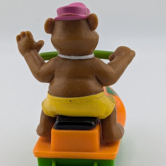 Vintage Yogi bear riding jetski Rev it up Mcdonald toy - Picture 2 of 3